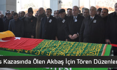 Ambulans Kazasında Ölen Akbaş İçin Tören Düzenlendi
