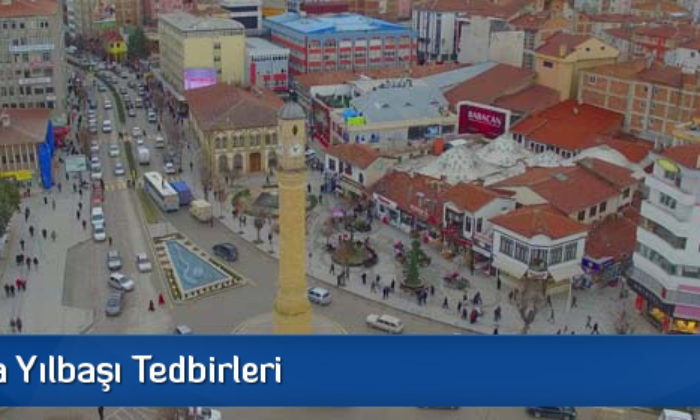 Çorum’da Yılbaşı Tedbirleri