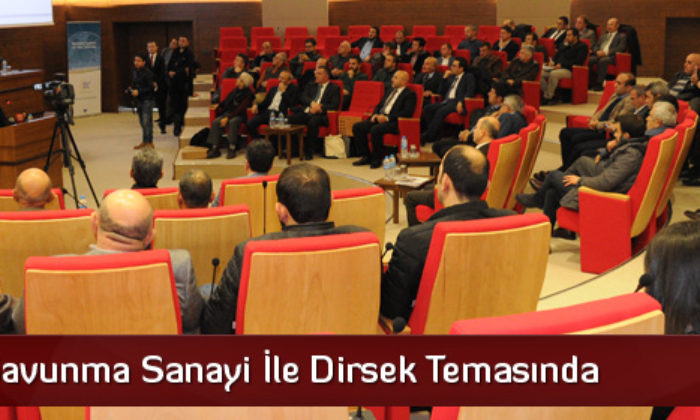 Çorum, Savunma Sanayi İle Dirsek Temasında