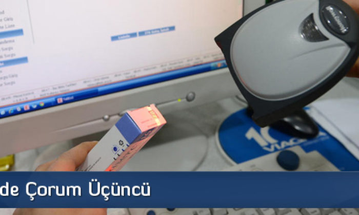 E-Reçete’de Çorum Üçüncü