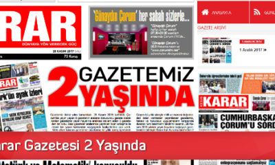 Kesin Karar Gazetesi 2 Yaşında