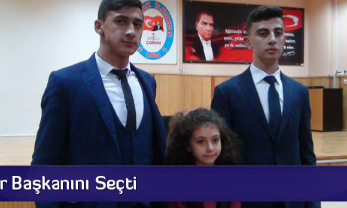 Öğrenciler Başkanını Seçti