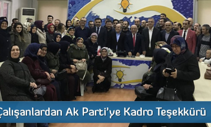 Hak-İş’ten, AK Parti’ye ‘Kadro’ Teşekkürü