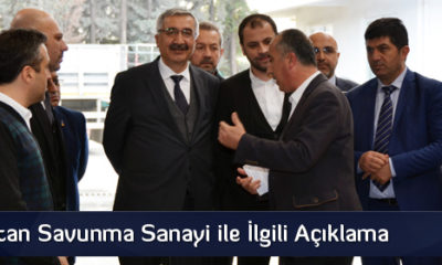 Vali Kılıç’tan Savunma Sanayi ile İlgili Açıklama