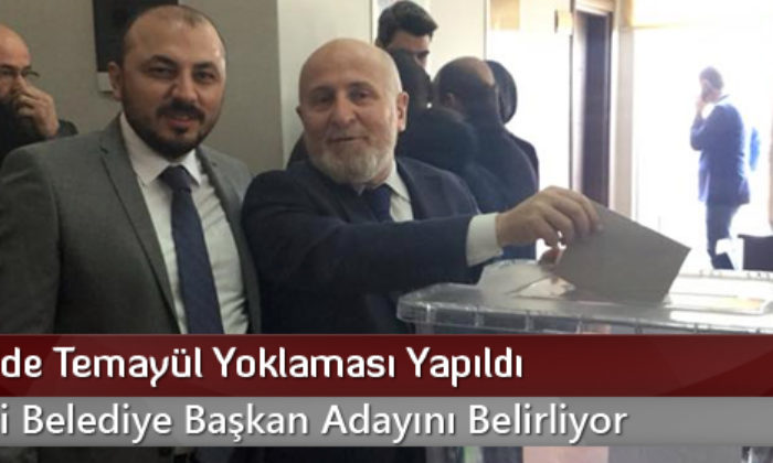 Ak Parti Belediye Başkan Adayını Belirliyor