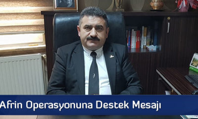 CHP’den Afrin Harekatına Destek Mesajı