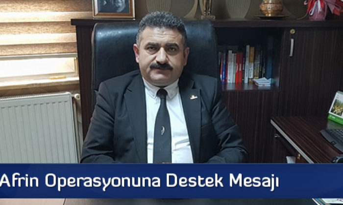 CHP’den Afrin Harekatına Destek Mesajı