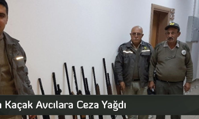 Çorum’da Kaçak Avcılara Ceza Yağdı