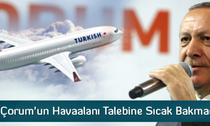 Erdoğan, Çorum’un Havaalanı Talebine Sıcak Bakmadı