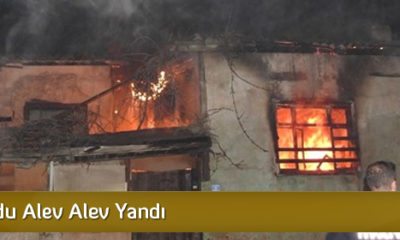 Gecekondu Alev Alev Yandı