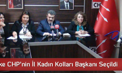 CHP’de Kadın Kolları Genel Kurulu Yapıldı