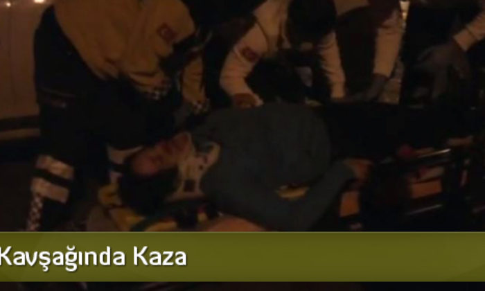 Hastane Kavşağında Kaza