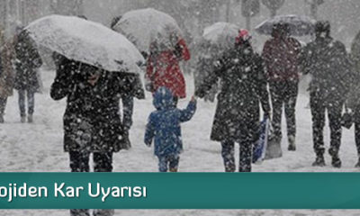 Meteorolojiden Kar Uyarısı
