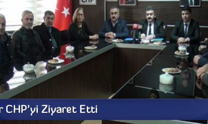 Muhtarlar CHP’yi Ziyaret Etti