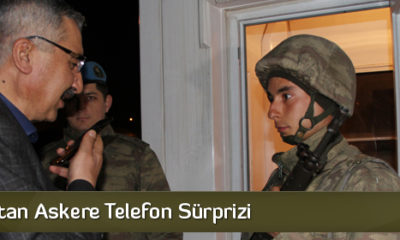 Nöbet Tutan Askere Telefon Sürprizi