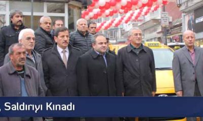 Taksiciler, Saldırıyı Kınadı