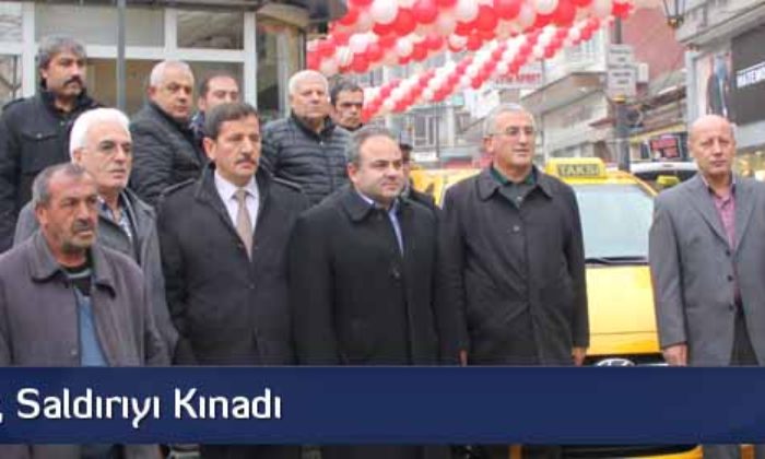 Taksiciler, Saldırıyı Kınadı