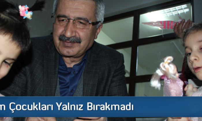 Vali, Yetim Çocukları Yalnız Bırakmadı