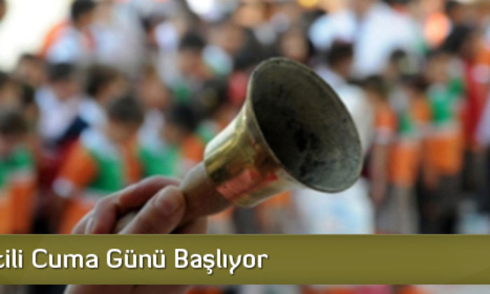 Yarıyıl Tatili Cuma Günü Başlıyor