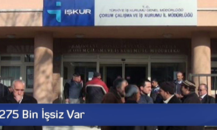 İşsizlik Rakamları Açıklandı
