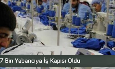Türkiye 87 Bin Yabancıya İş Kapısı Oldu