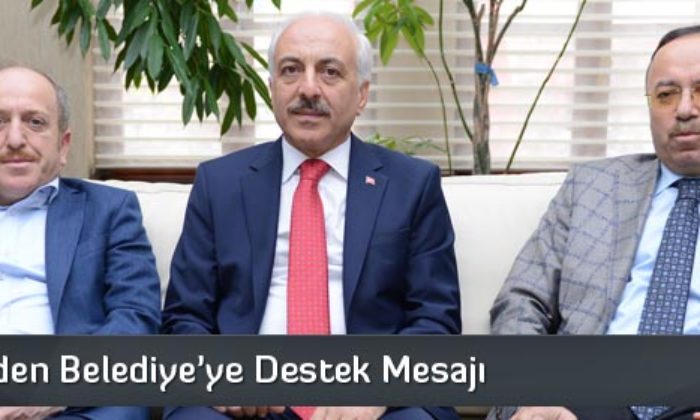 AK Parti’den Belediye’ye Destek Mesajı