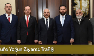 Başkan Gül’e Yoğun Ziyaret Trafiği