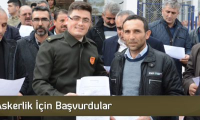 Gönüllü Askerlik İçin Başvurdular