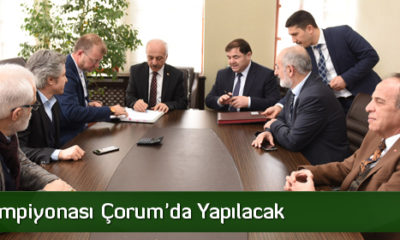 Türkiye Gençler Serbest Güreş Şampiyonası Çorum’da Yapılacak