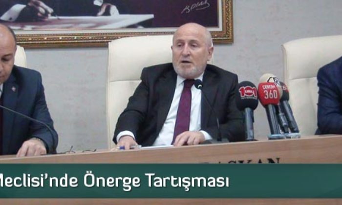 İl Genel Meclisi’nde Önerge Tartışması
