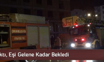 Çatıya Çıktı, Eşi Gelene Kadar Bekledi