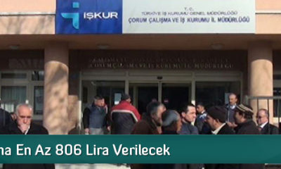 İşsiz Kalana En Az 806 Lira Verilecek