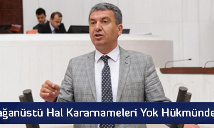 TBMM’de Konuşan Köse KHK’ları Eleştirdi