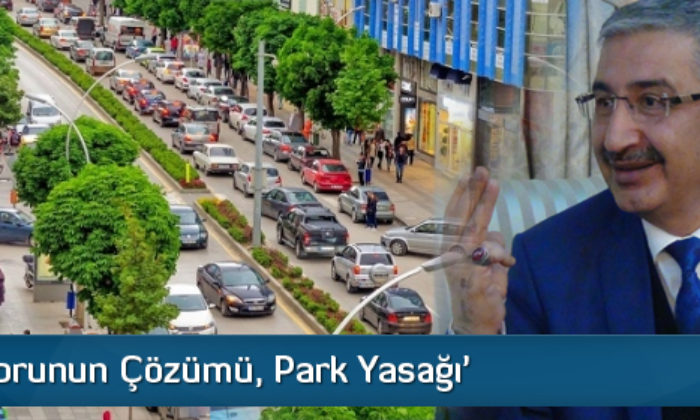 ‘Trafik Sorunun Çözümü, Park Yasağı’
