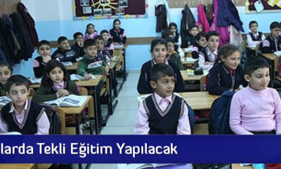 Tüm Okullarda Tekli Eğitim Yapılacak