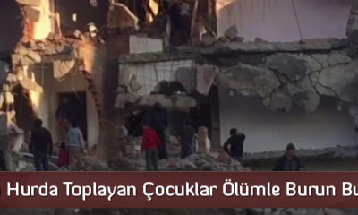 Yıkımı Yarım Kalan Binalar Tehlike Saçıyor