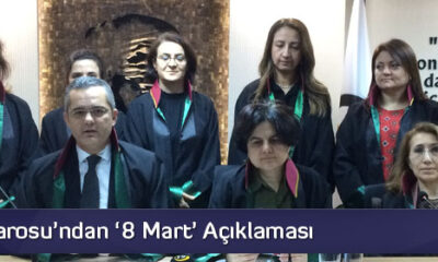 Çorum Barosu’ndan ‘8 Mart’ Açıklaması