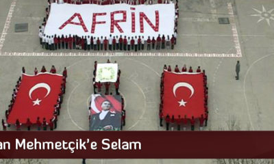 210 Öğrenciden, ‘Afrin’ Koreografisi