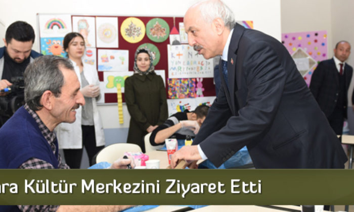 Gül, Buhara Kültür Merkezini Ziyaret Etti