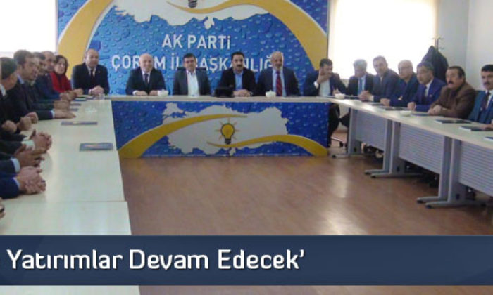 ‘Köylerde Yatırımlar Devam Edecek’