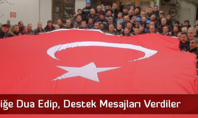Mehmetçiğe Dua Edip, Destek Mesajları Verdiler