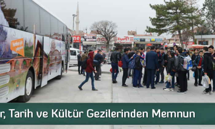 Öğrenciler, Tarih ve Kültür Gezilerinden Memnun