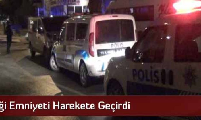 Polis Yeleği Emniyeti Harekete Geçirdi