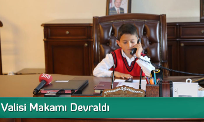 23 Nisan Valisi Makamı Devraldı