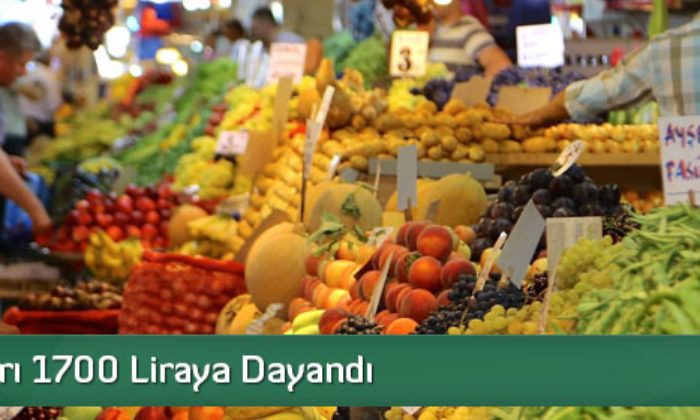Açlık Sınırı 1700 Liraya Dayandı