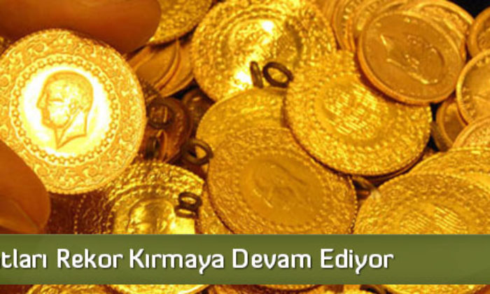 Altın Fiyatları Rekor Kırmaya Devam Ediyor