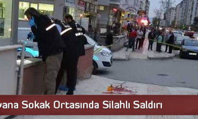 Başgardiyana Sokak Ortasında Silahlı Saldırı