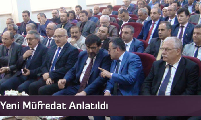 Eğitimde Yeni Müfredat Anlatıldı