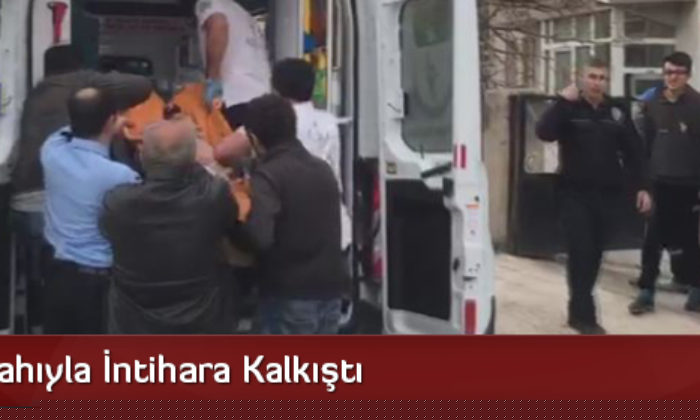 Eşinin Silahıyla İntihara Kalkıştı