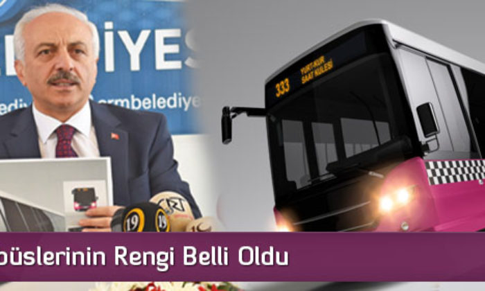 Halk Otobüslerinin Rengi Belli Oldu